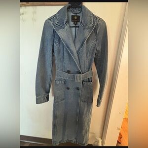 House of Harlow 1960 Denim Trench Coat
